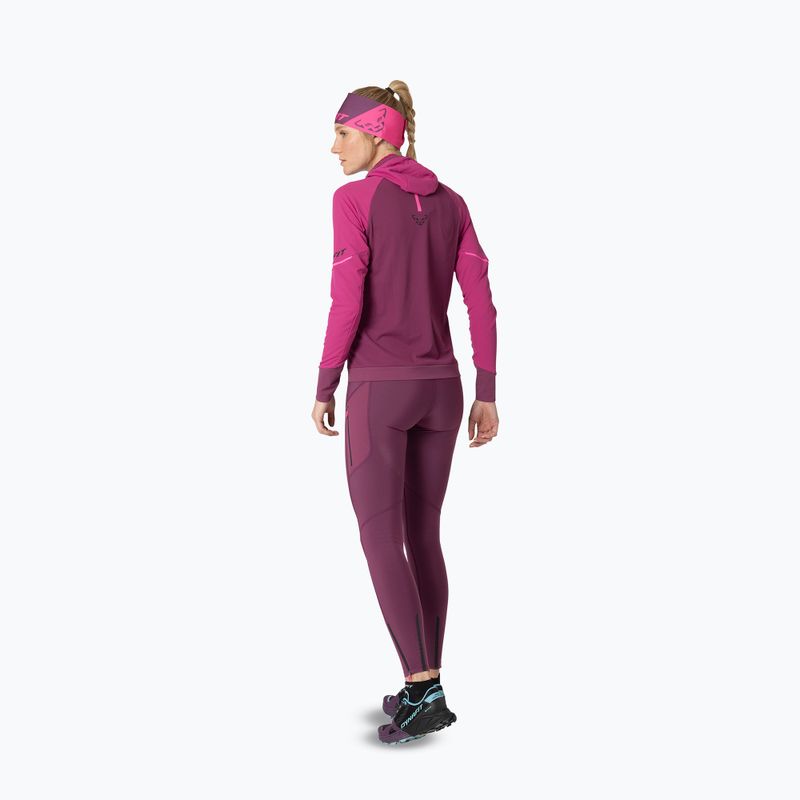Жіноча бігова кофта DYNAFIT Alpine Hooded magenta/6a70 3