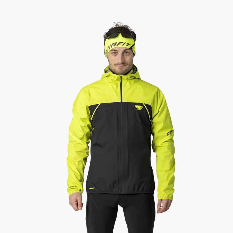 Куртка для бігу чоловіча DYNAFIT Alpine 3L ultra yellow
