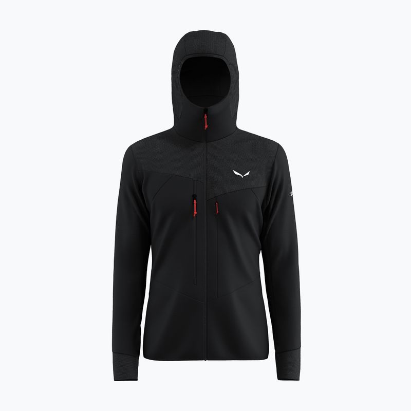 Чоловіча туристична кофта Salewa Agner PL Hooded black out