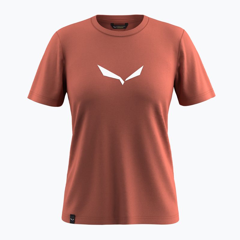 Жіноча футболка Salewa Solid Dry Etruscan Red
