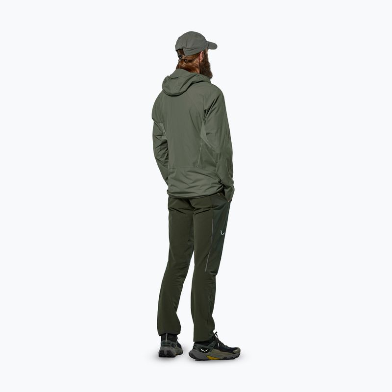 Чоловіча вітровка Salewa Pedroc Wind Hood faded green 3