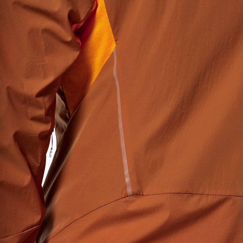 Куртка вітрозахисна чоловіча Salewa Pedroc Wind Hood bombay brown 5