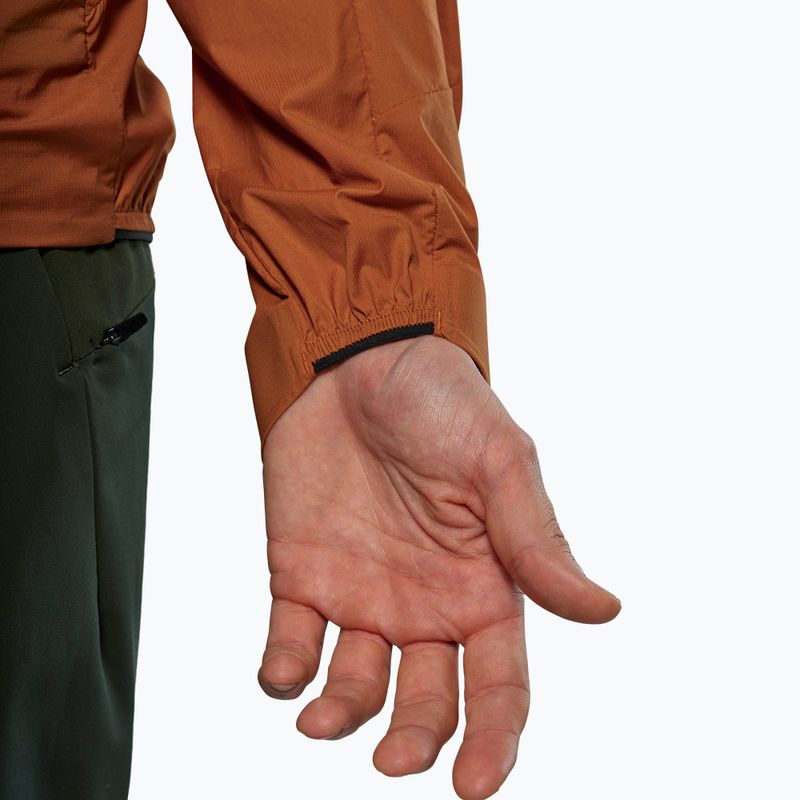 Куртка вітрозахисна чоловіча Salewa Pedroc Wind Hood bombay brown 7