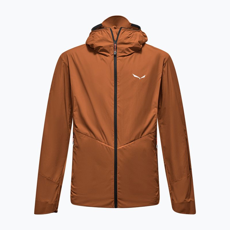 Куртка вітрозахисна чоловіча Salewa Pedroc Wind Hood bombay brown 8