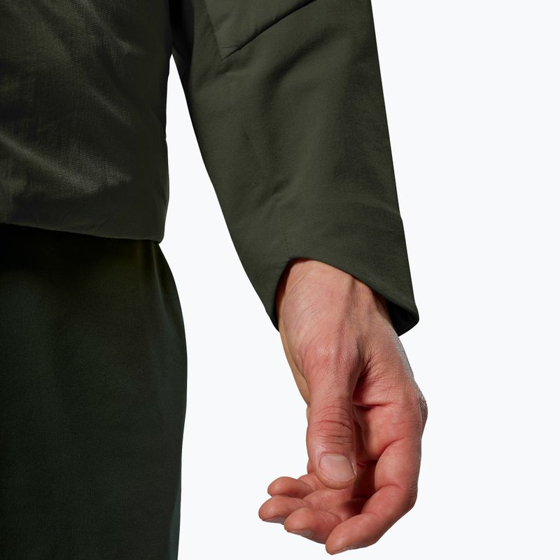 Куртка гібридна чоловіча Salewa Pedroc Tirol Wool Air Hybrid dark olive 5