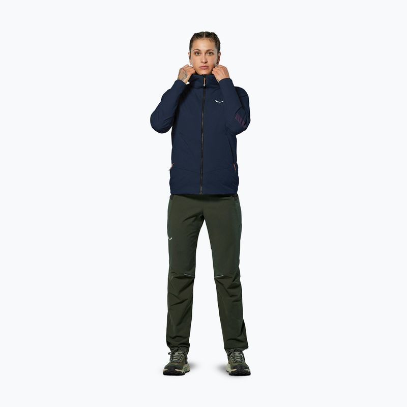 Куртка гібридна жіноча Salewa Pedroc Tirol Wool Air Hybrid navy blazer 2