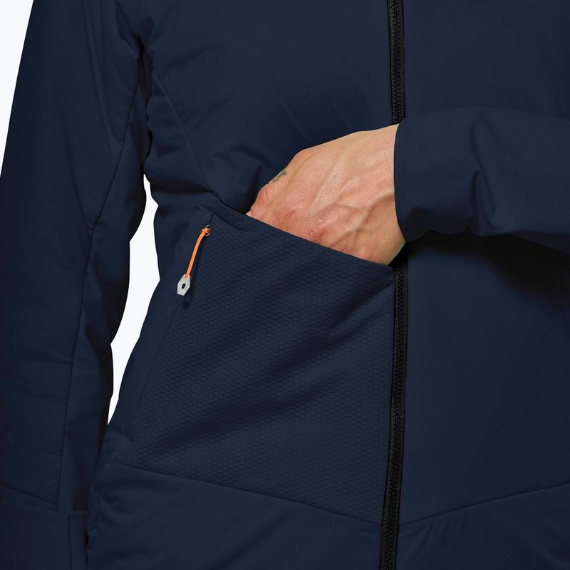 Куртка гібридна жіноча Salewa Pedroc Tirol Wool Air Hybrid navy blazer 4