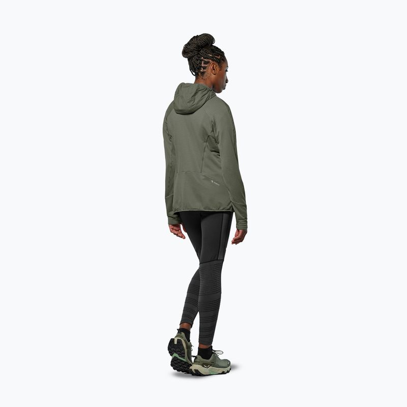 Куртка вітрозахисна жіноча Salewa Pedroc Polarlite Wind Hood faded green 3