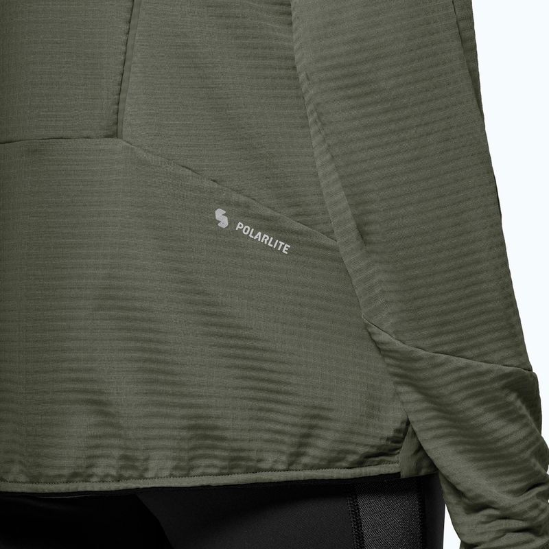 Куртка вітрозахисна жіноча Salewa Pedroc Polarlite Wind Hood faded green 6