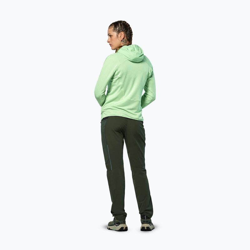 Жіноча вітровка Salewa Pedroc Polarlite Wind Hood pastel green 3