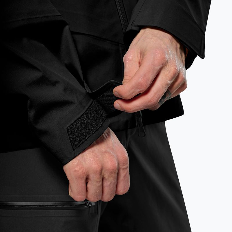 Чоловіча дощова куртка Salewa Ortles GTX 3L EPE black out 6