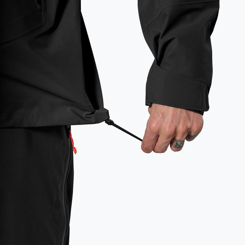 Чоловіча дощова куртка Salewa Ortles GTX 3L EPE black out 7