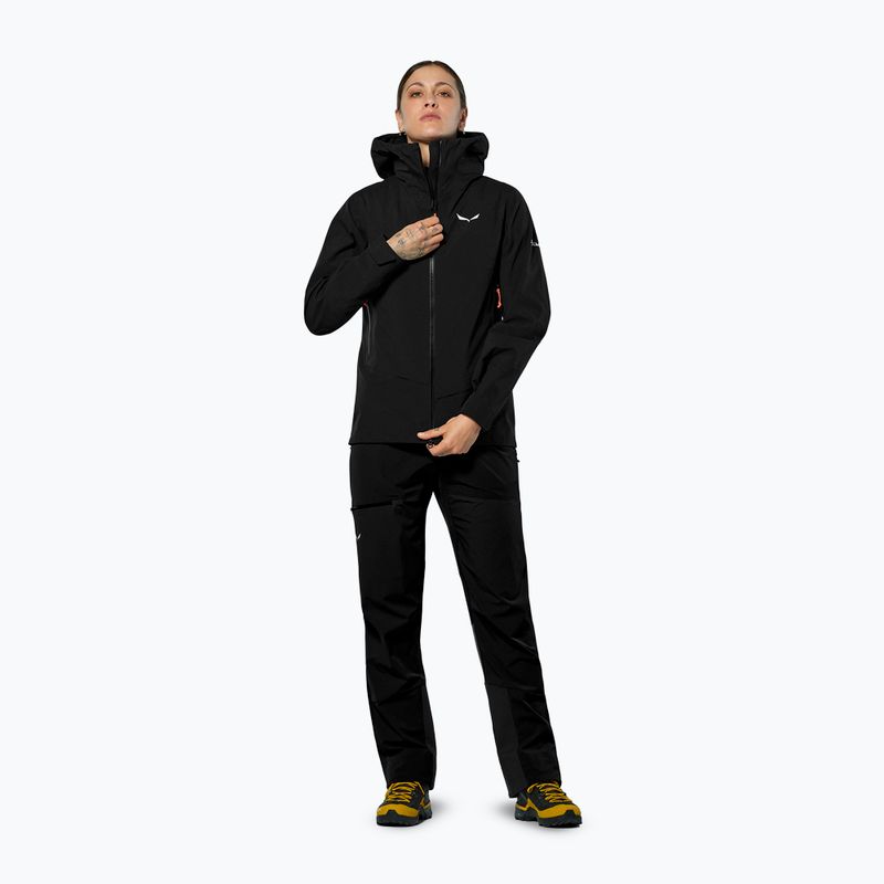 Куртка дощовик жіноча Salewa Ortles GTX 3L EPE black out 2