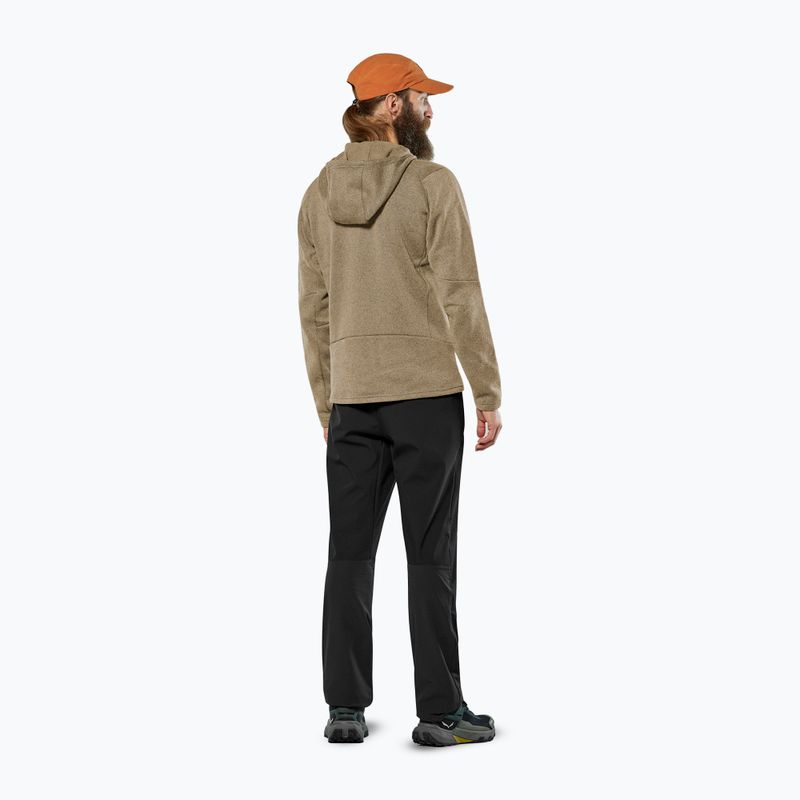 Кофта трекінгова чоловіча Salewa Puez Rocca Polarlite Hood quicksand 3