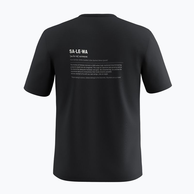Футболка чоловіча Salewa Eagle Vocab black out 6