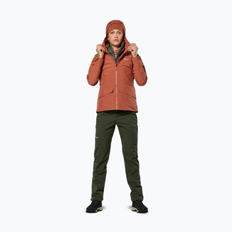 Куртка дощовик жіноча Salewa Puez GTX 2L EPE etruscan red 2