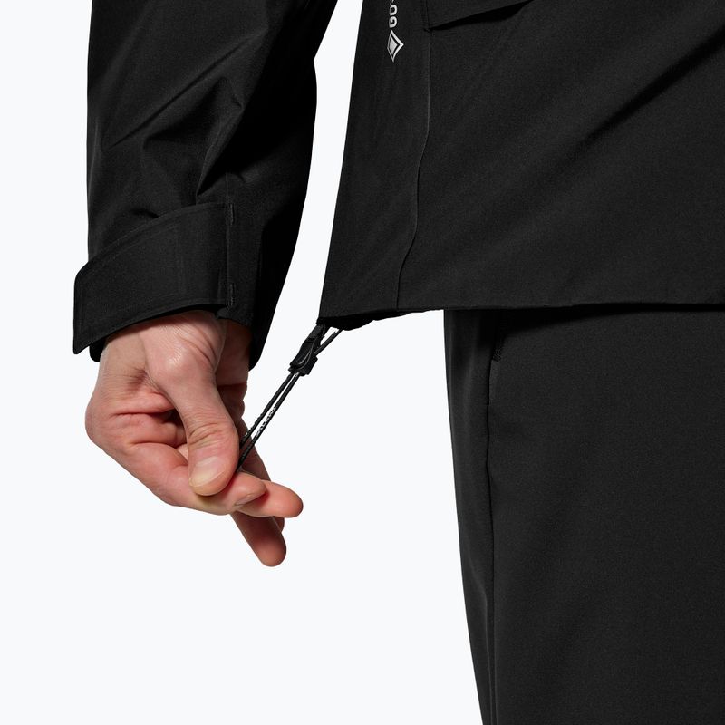 Чоловіча дощова куртка Salewa Puez GTX 2L EPE black out 7