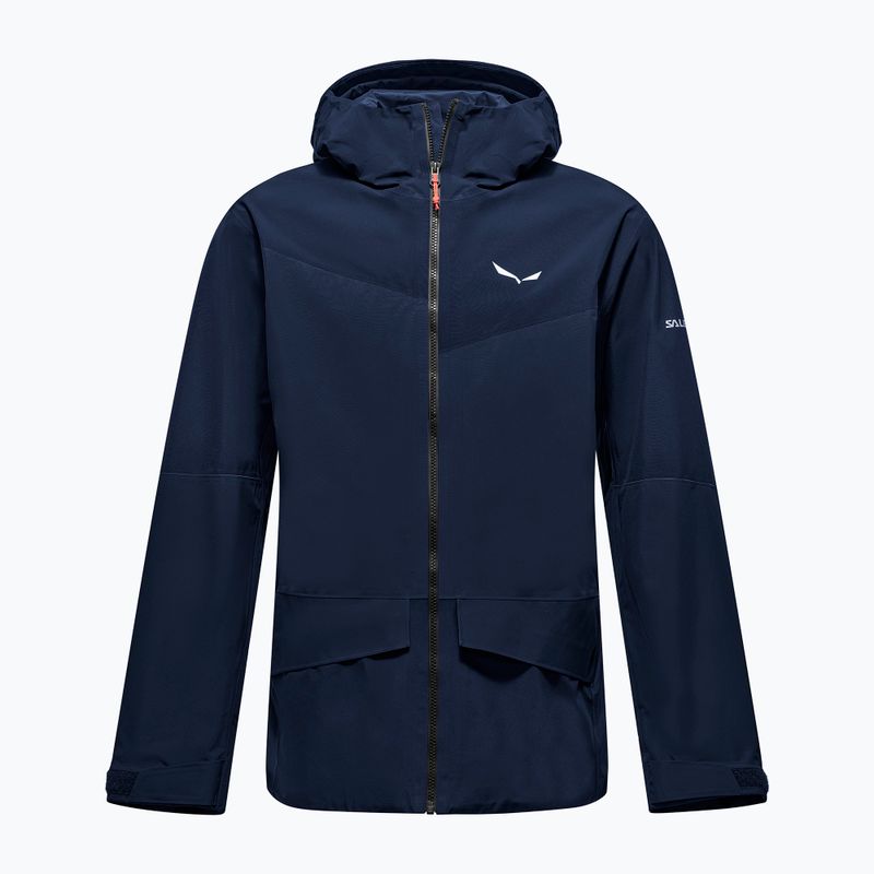 Куртка дощовик чоловіча Salewa Puez GTX 2L EPE navy blazer 8