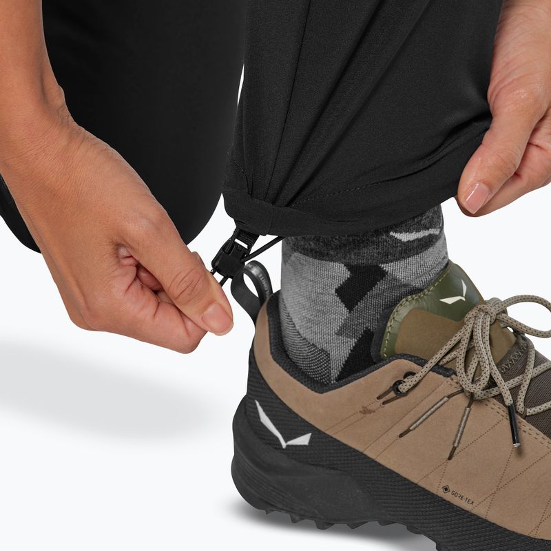 Штани софтшел жіночі Salewa Puez Dolomia 2 black out 6