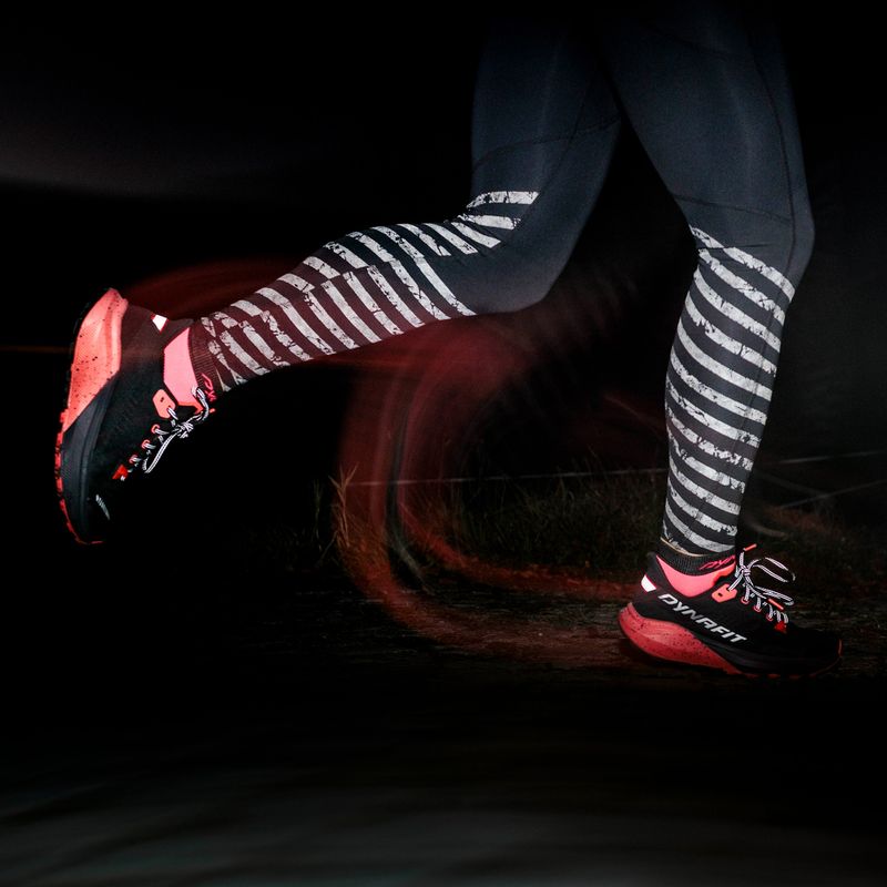 Легінси для бігу жіночі DYNAFIT Trail Reflective black out 9