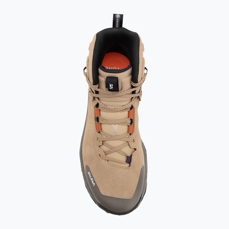 Кросівки трекінгові чоловічі Salewa Pedroc 2 Leather Mid PTX quicksand/bungee cord 5