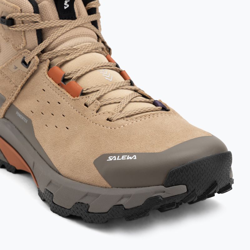 Кросівки трекінгові чоловічі Salewa Pedroc 2 Leather Mid PTX quicksand/bungee cord 7