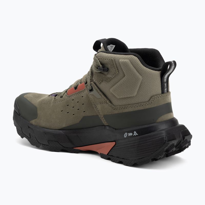 Кросівки трекінгові жіночі Salewa Pedroc 2 Leather Mid PTX faded green/dark olive 3