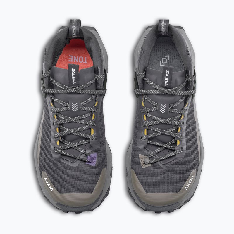 Чоловічі трекінгові черевики Salewa Pedroc 2 Mid PTX black out/bungee cord 7