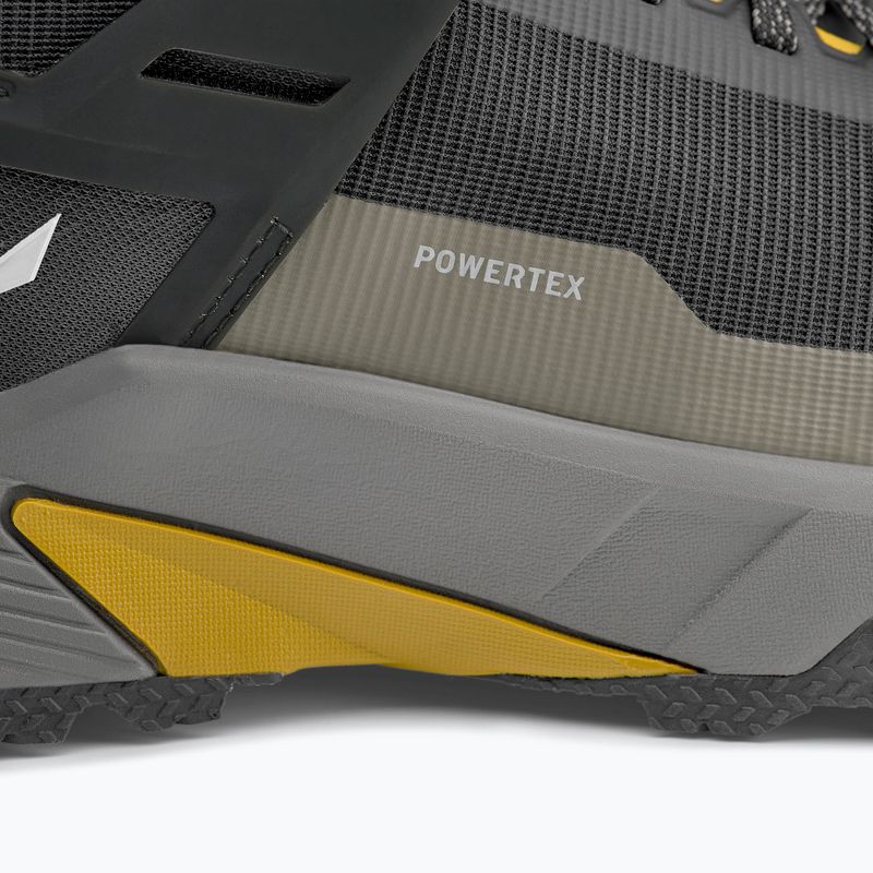 Чоловічі трекінгові черевики Salewa Pedroc 2 Mid PTX black out/bungee cord 9