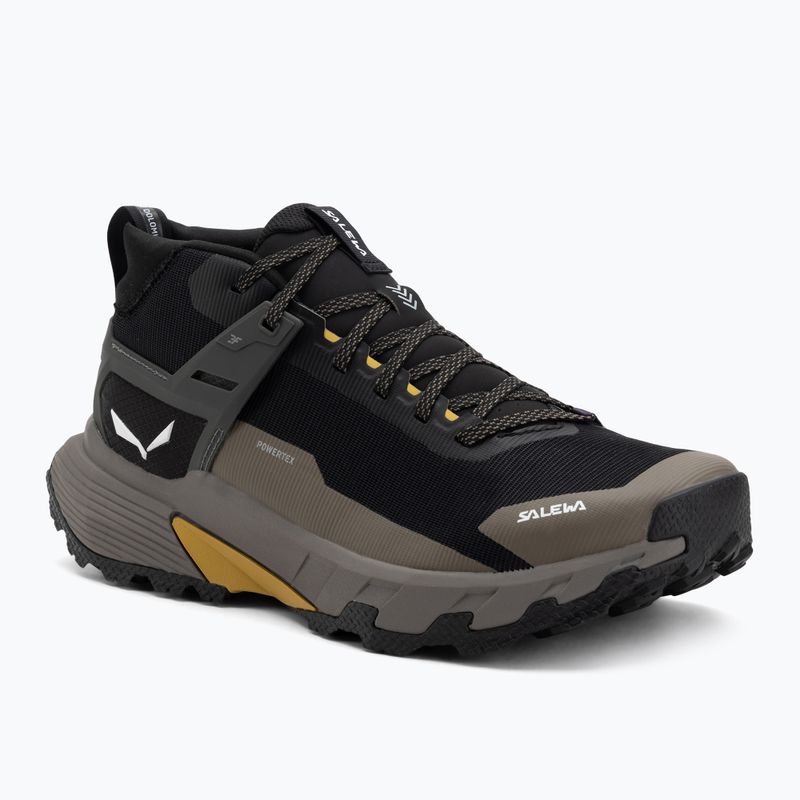 Кросівки трекінгові чоловічі Salewa Pedroc 2 Mid PTX black out/bungee cord