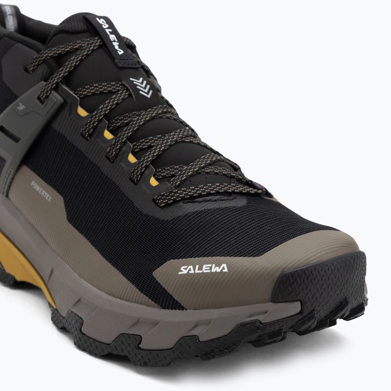 Кросівки трекінгові чоловічі Salewa Pedroc 2 Mid PTX black out/bungee cord 7