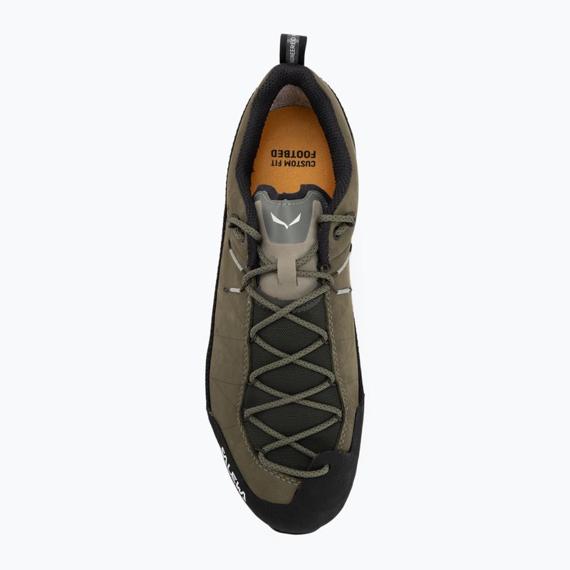 Черевики гірські чоловічі Salewa Wildfire Leather 2 GTX faded green/black 5