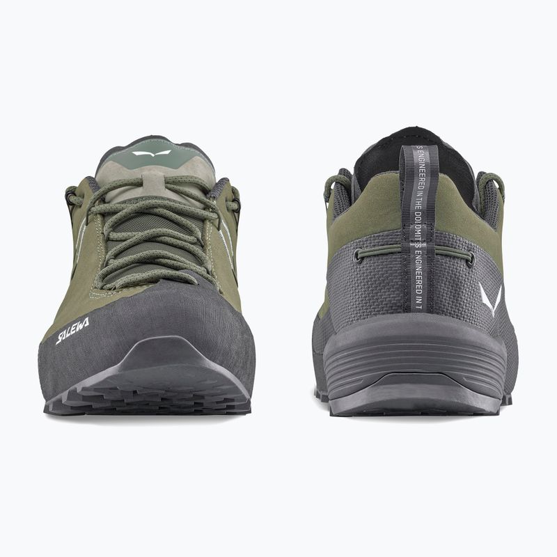 Черевики гірські чоловічі Salewa Wildfire Leather 2 GTX faded green/black 10