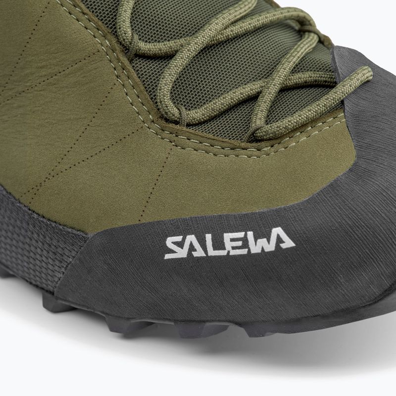 Черевики гірські чоловічі Salewa Wildfire Leather 2 GTX faded green/black 15