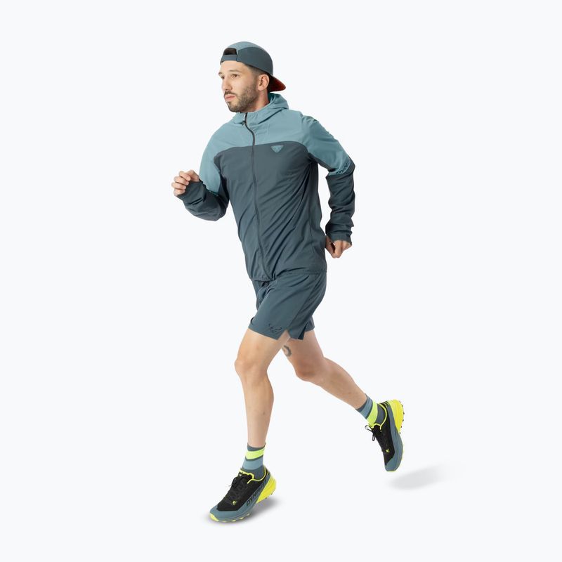 Куртка для бігу чоловіча DYNAFIT Alpine Wind smoke blue 2