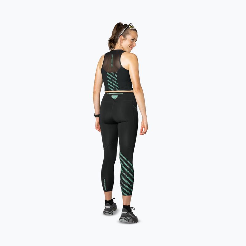 Футболка для бігу жіноча DYNAFIT Trail Crop Top black 3