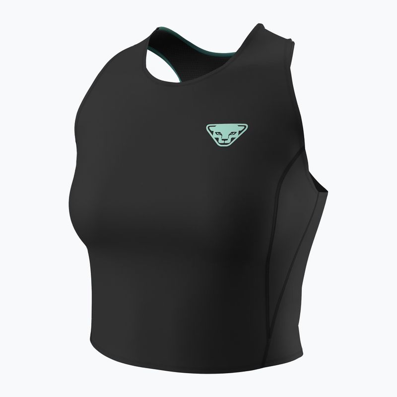 Футболка для бігу жіноча DYNAFIT Trail Crop Top black 4