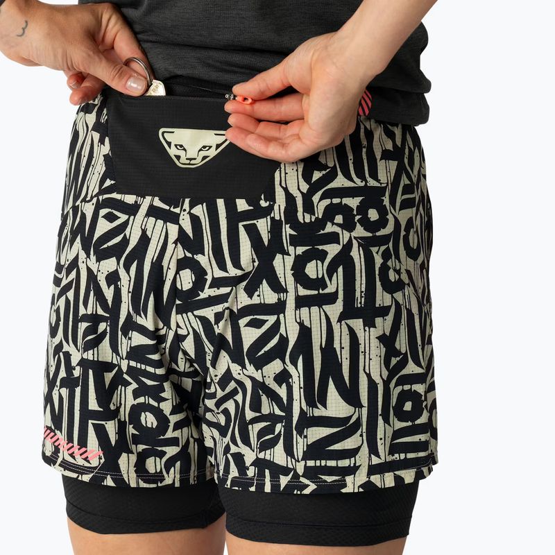 Шорти для бігу жіночі DYNAFIT Trail 2IN1 overcast 6