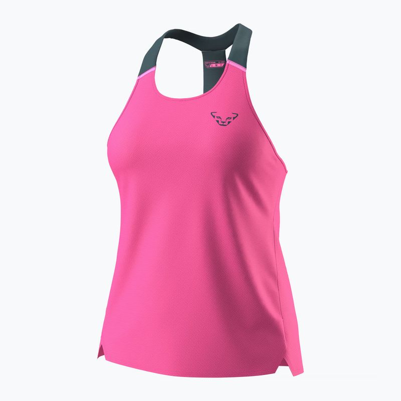 Футболка для бігу жіноча DYNAFIT Sky Tank pink glo 3