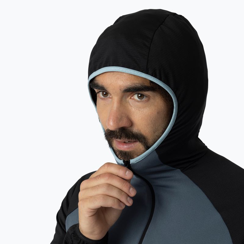 Кофта трекінгова жіноча DYNAFIT Transalper Light Polartec Hoody black out cinder/0720 4