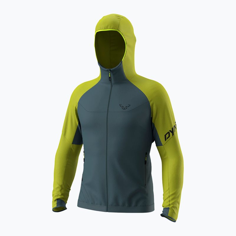 Кофта трекінгова чоловіча DYNAFIT Transalper Thermal Hoody golden lime/0720 6