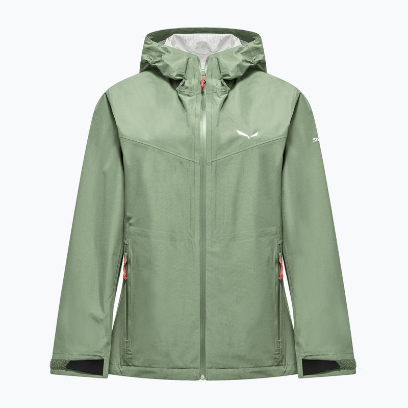 Куртка дощовик жіноча Salewa Puez Aqua 4 Ptx 2.5L pastel green