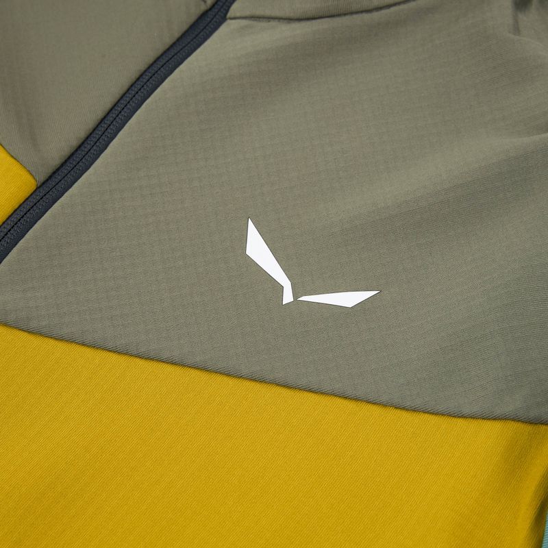 Кофта трекінгова чоловіча Salewa Puez Cammio PL faded green/multi 3