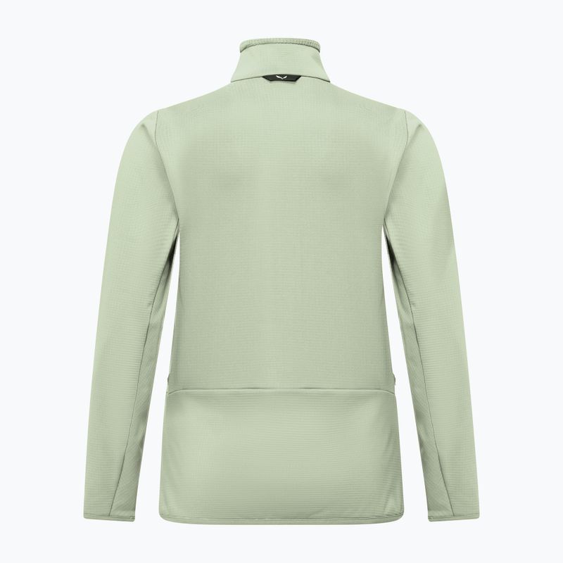 Кофта трекінгова жіноча Salewa Puez Cammio PL Pastel Green 2