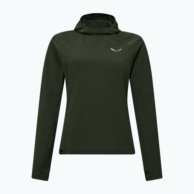 Чоловіча трекінгова кофта Salewa Puez Sun Hoodie dark olive