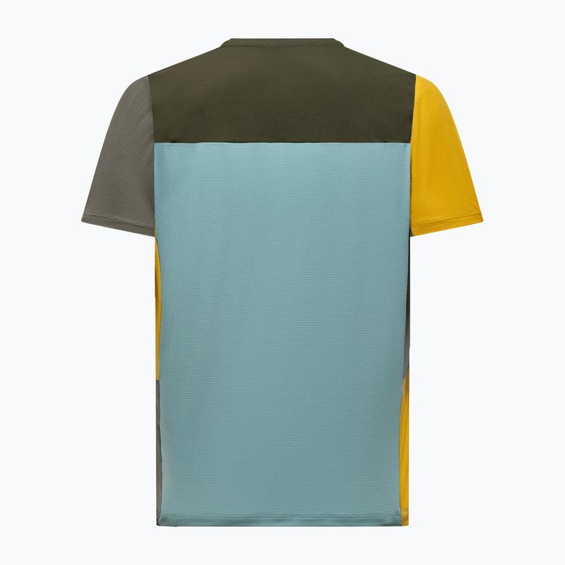 Футболка трекінгова чоловіча Salewa Puez Sporty Dry dark olive/multi 2