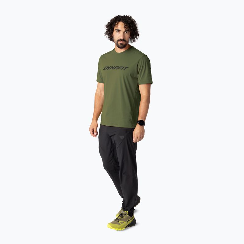 Футболка трекінгова чоловіча Dynafit Traverse T-Shirt military green 2