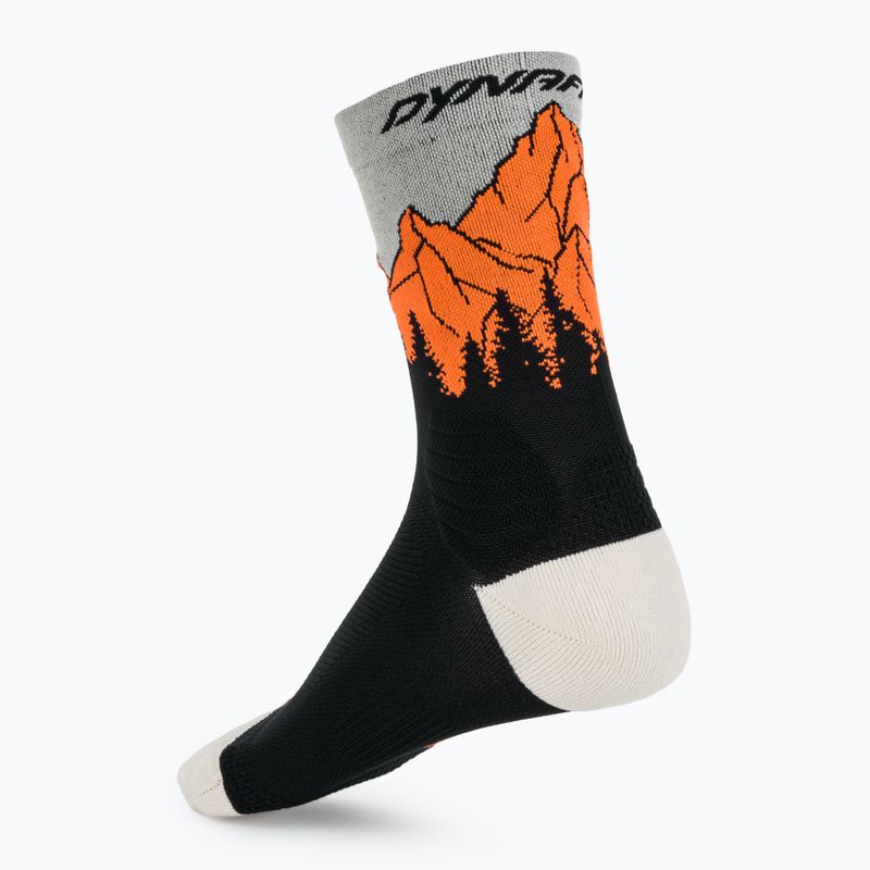 Шкарпетки DYNAFIT Traverse Crew black out ultra orange/4220 2