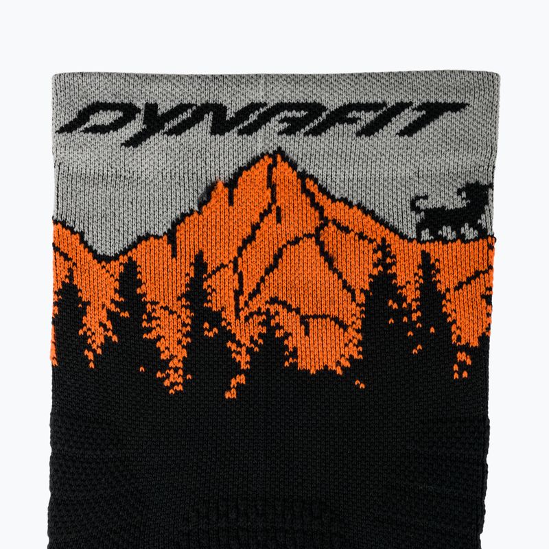 Шкарпетки DYNAFIT Traverse Crew black out ultra orange/4220 3
