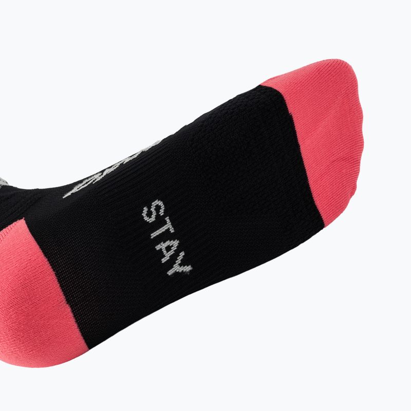 Шкарпетки DYNAFIT Traverse Crew black out ultra coral/6a10 5